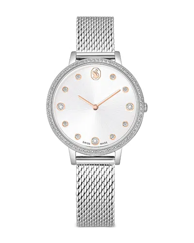 Swarovski Clarica Watch, 35mm In Metallic