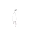 Swarovski Confetti Bridal Necklace In Silver Metal In Silver
