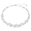 Swarovski Constella Round Cut Rhodium Plated Necklace