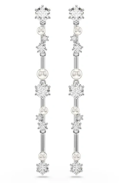 SWAROVSKI SWAROVSKI CONSTELLA BAR DROP EARRINGS