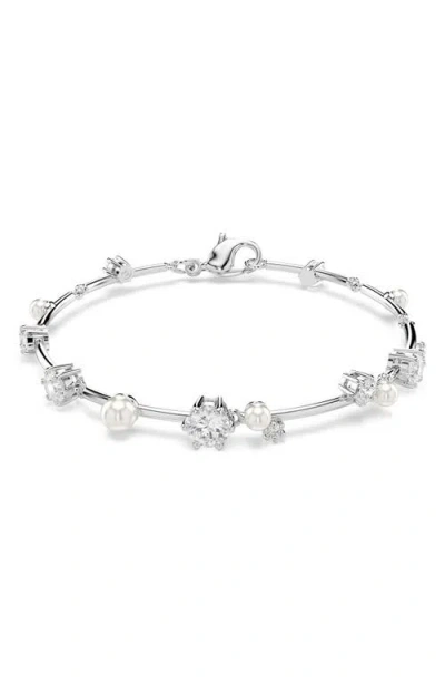 Swarovski Constella Tennis Armband In White