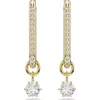 Swarovski Constella Crystal Hoop Earrings In Multi