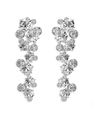 SWAROVSKI CONSTELLA CRYSTAL LINEAR DROP EARRINGS