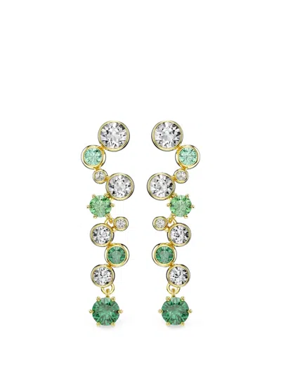 Swarovski Constella Crystal-embellished Drop Earrings In Multi