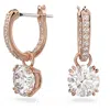 Swarovski Constella Drop Earrings In White