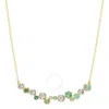 Swarovski Constella Gold-tone Plated Necklace In Gold