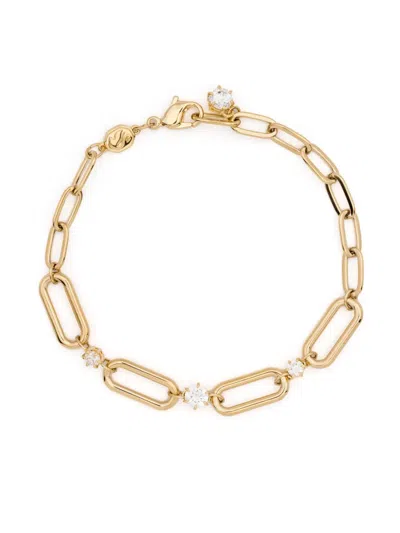 Swarovski Constella Link Bracelet In Gold