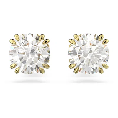 Swarovski Constella Stud Earrings In White