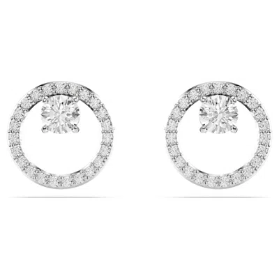 Swarovski Constella Stud Earrings In Metallic