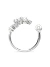 Swarovski Constella Open Ring In Metallic
