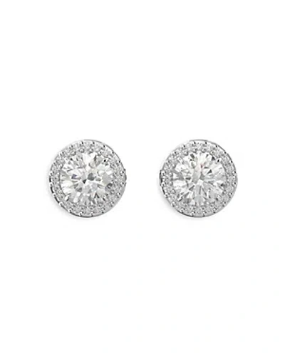 SWAROVSKI UNA PAVE STUD EARRINGS