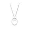 Swarovski Constella Pendant Cz Rhodium Shiny White In White