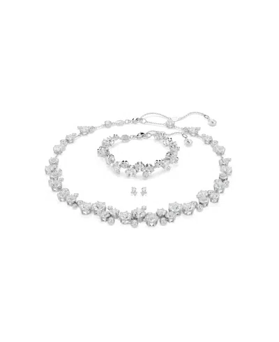 Swarovski Constella Rhodium Plated Set