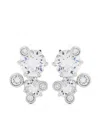 Swarovski Constella Stud Earrings In Metallic