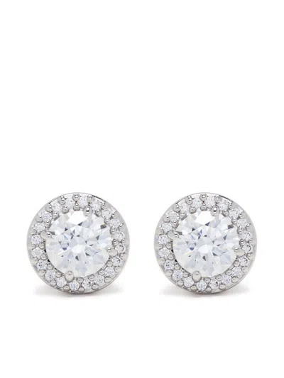 Swarovski Constella Stud Earrings In White