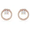 Swarovski Constella Stud Earrings In White