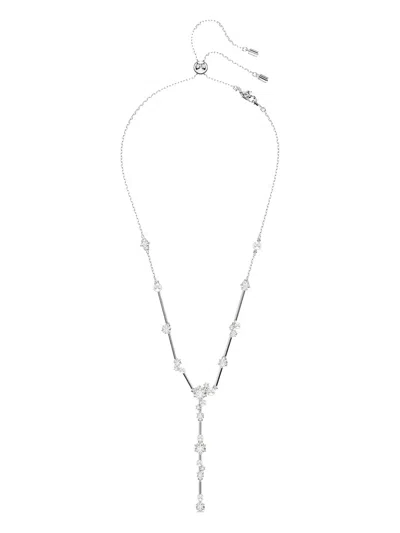 Swarovski Constella Y Necklace In Silver