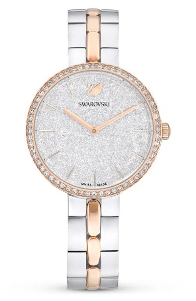 Swarovski Cosmopolitan Bracelet Watch, 40mm In White