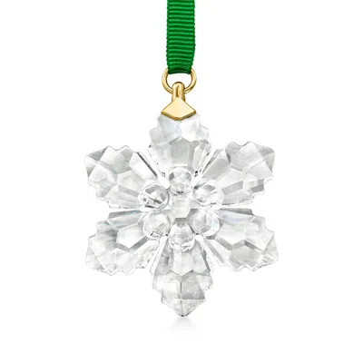 Swarovski Crystal 2026 Annual Little Snowflake Ornament In Silver