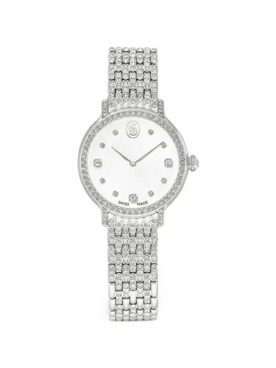 Swarovski Crystal 31mm Watch In White
