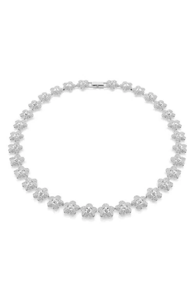 Swarovski Crystal Collar Necklace In Multi