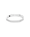 Swarovski Matrix Bangle In Silver