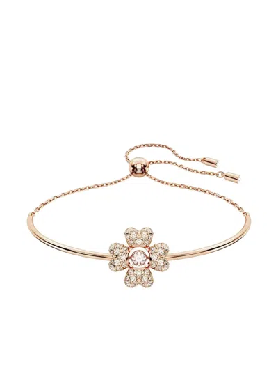 Swarovski Crystal-embellished Bracelet In Pink