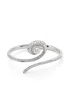 Swarovski Crystal-embellished Bracelet In Silver
