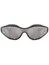Swarovski Woman Sunglass Sk6024 In Black