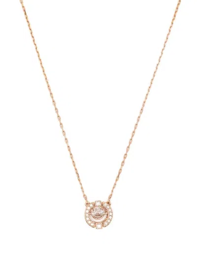 Swarovski Crystal-embellished Necklace In Gold