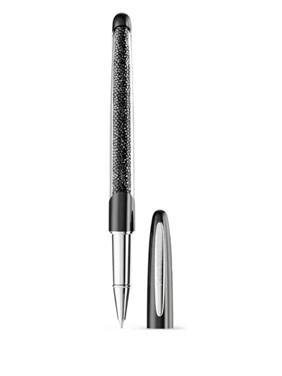 Swarovski Crystal-embellished Pen In Black