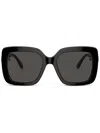 Swarovski Crystal-embellished Sunglasses In Black