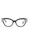 Swarovski Crystal-embellished Sunglasses In Black