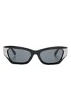 Swarovski Crystal-embellished Sunglasses In Schwarz