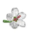 Swarovski Crystal Flower Figure In Multi