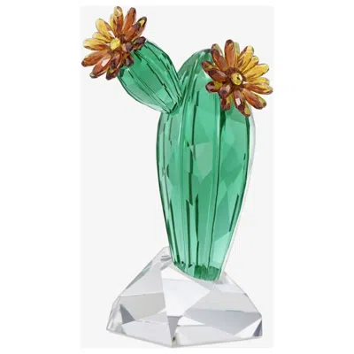 Swarovski Crystal Flowers Figurine In Multi