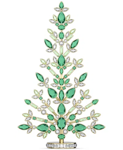 Swarovski Crystal Green-accent Tree Figurine