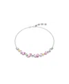 Swarovski Crystal Mixed Cuts Gema Necklace In Multicolored