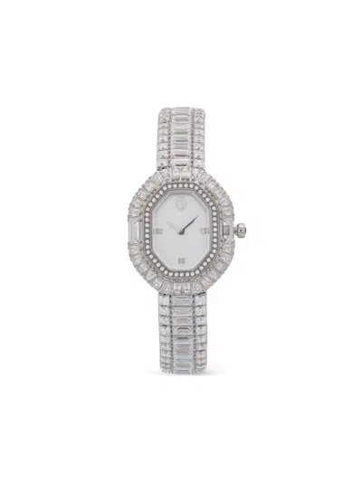 Swarovski Crystal Pearl Octagon Baguette 28mm In White