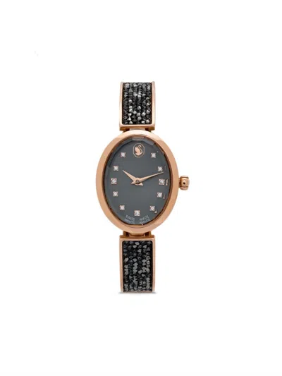 Swarovski Crystal Rock 29mm In Grey