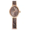 SWAROVSKI CRYSTAL ROCK OVAL WATCH