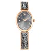 Swarovski Crystal Rock Oval Watch In Gray