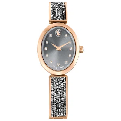 Swarovski Crystal Rock Women's Watch In Gray