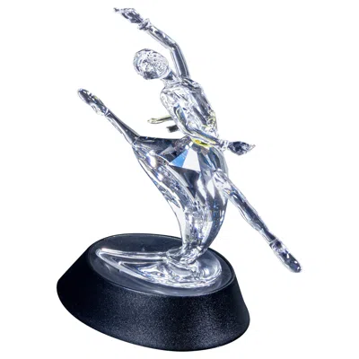 Pre-owned Swarovski Crystal Sculpture: Anna, Magic Of Dance. Austria, 2004 In Black