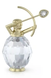 Swarovski Crystal Zodiac Figurine In Gold