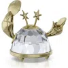 Swarovski Zodiac Cancer Figurine In Gold Tone-cancer