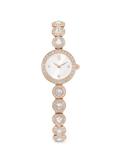 Swarovski Crystal-embellished 20mm Watch In Multi