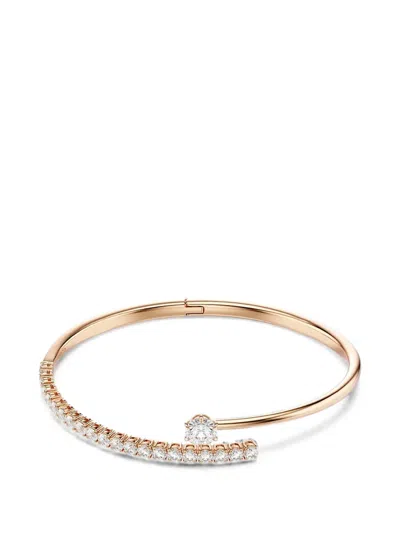 Swarovski Crystal-embellished Bracelet In Gold