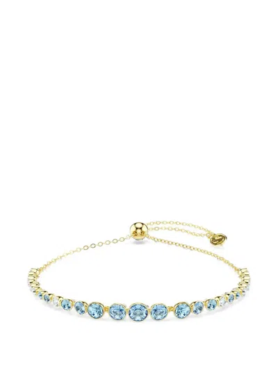Swarovski Crystal-embellished Bracelet In Gold