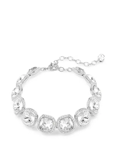 Swarovski Crystal-embellished Bracelet In Silver